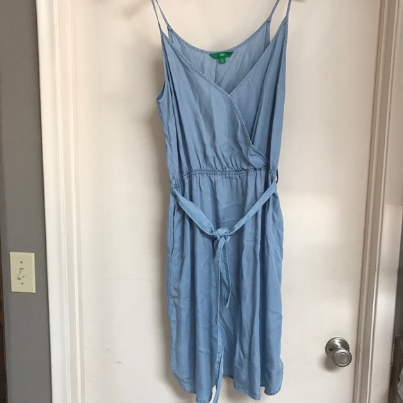 dip Dresses & Skirts - DIP Beach days wrap spaghetti strapped dress